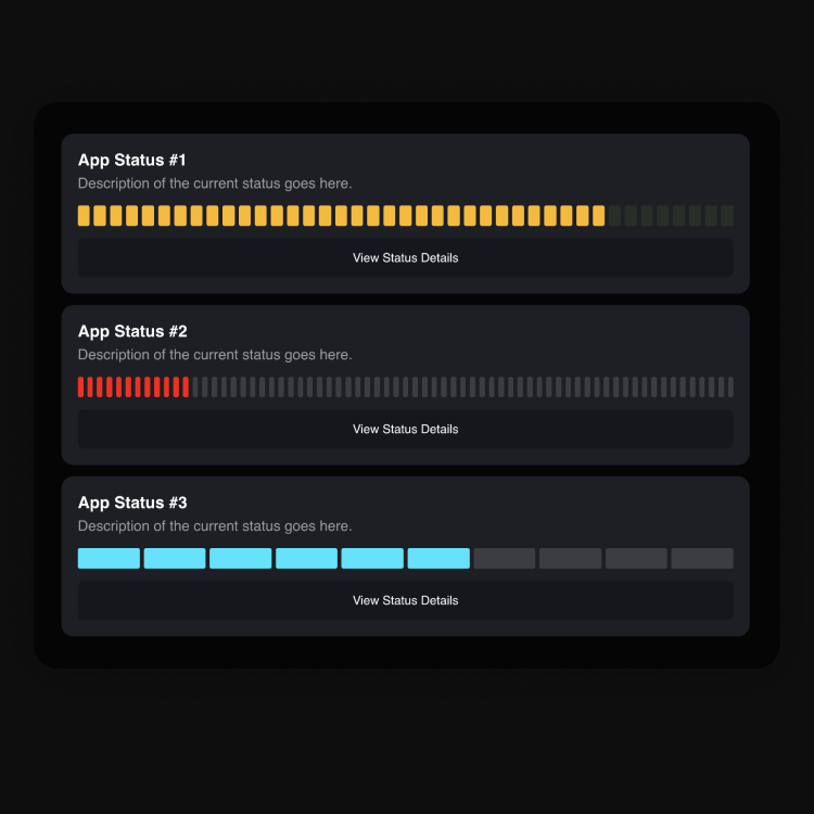 Status Indicator Framer component preview