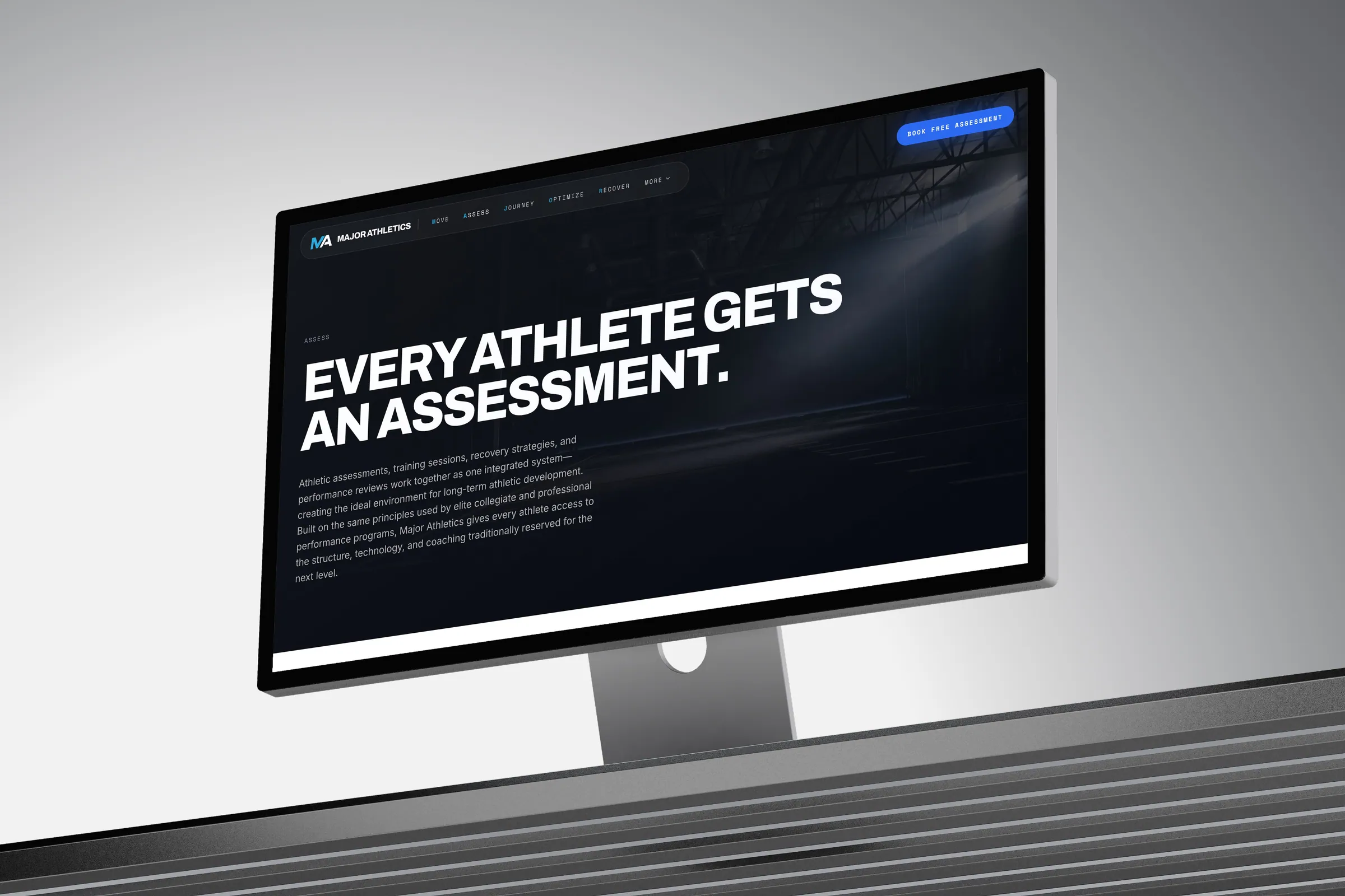 Assess. Every athlete starts with a baseline.