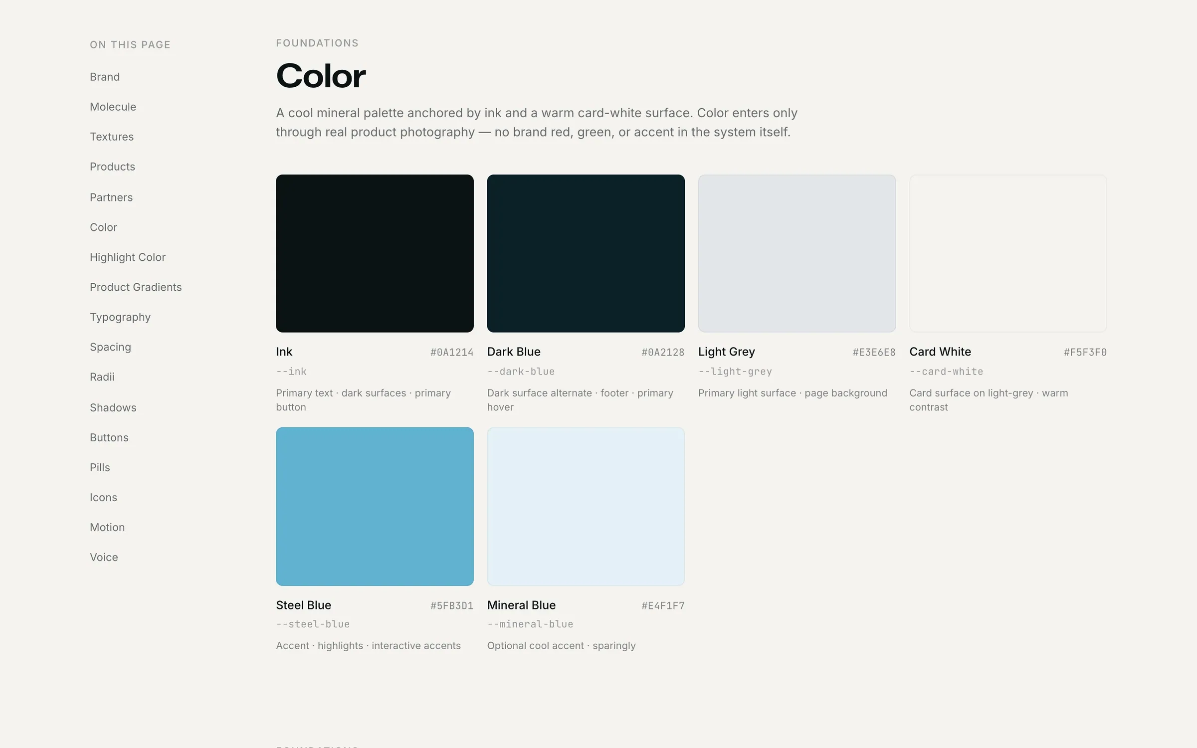 Logos, colour, textures and renders, ready for anyone on the team.
