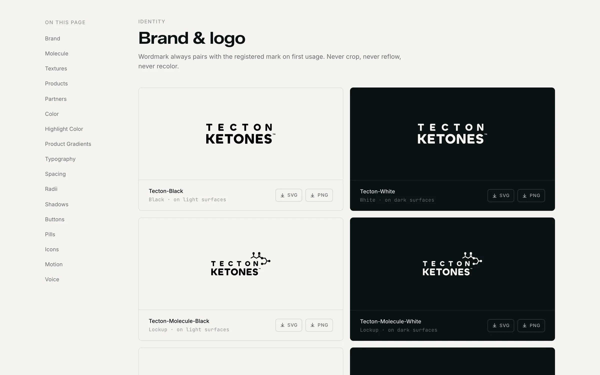 Logos, colour, textures and renders, ready for anyone on the team.